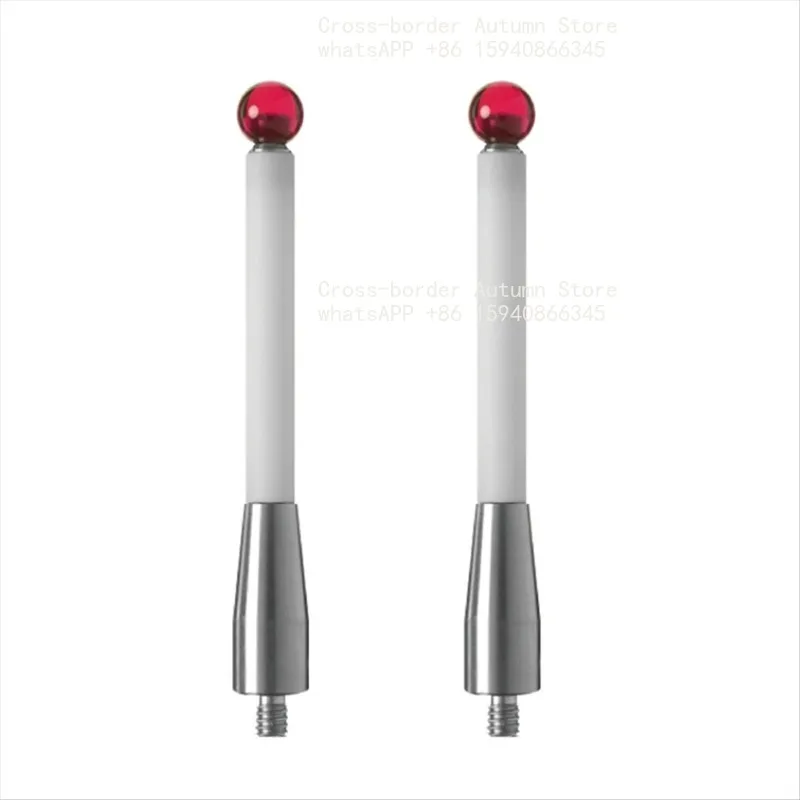 Hot Sale 2Pcs CMM Contact Probe Stylus 6mm Ball Tip Ceramic Shaft Precision Testing Measuring Machine Accessories