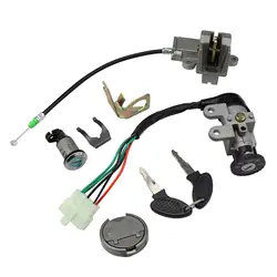 Universal Ignition Switch  Gy6 50cc Seat Locks for  pit
