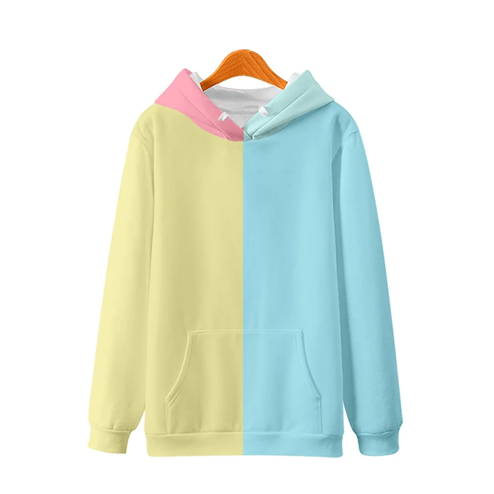 2022 New Personality Fashion Love Lgbt Hoodies Men/Women Hooded Sweatshirts Color Stitching Lgbtq Tracksuit women's Sportwear