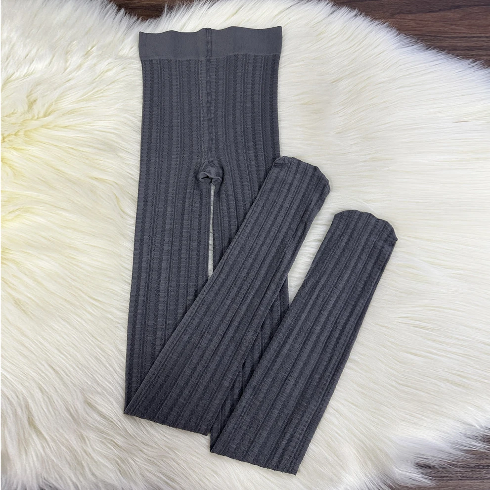 Women's Leggings Autumn Sexy Love Hollow Out Elastic Tights for Women Warm Stockings Y2k Fashion Pantyhoses 2024