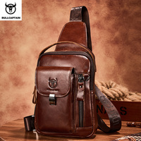 BULLCAPTAIN Men Multifunction Anti Theft Shoulder Bag Man Crossbody Cross Body Travel Sling Chest Bags Pack Messenger Pack