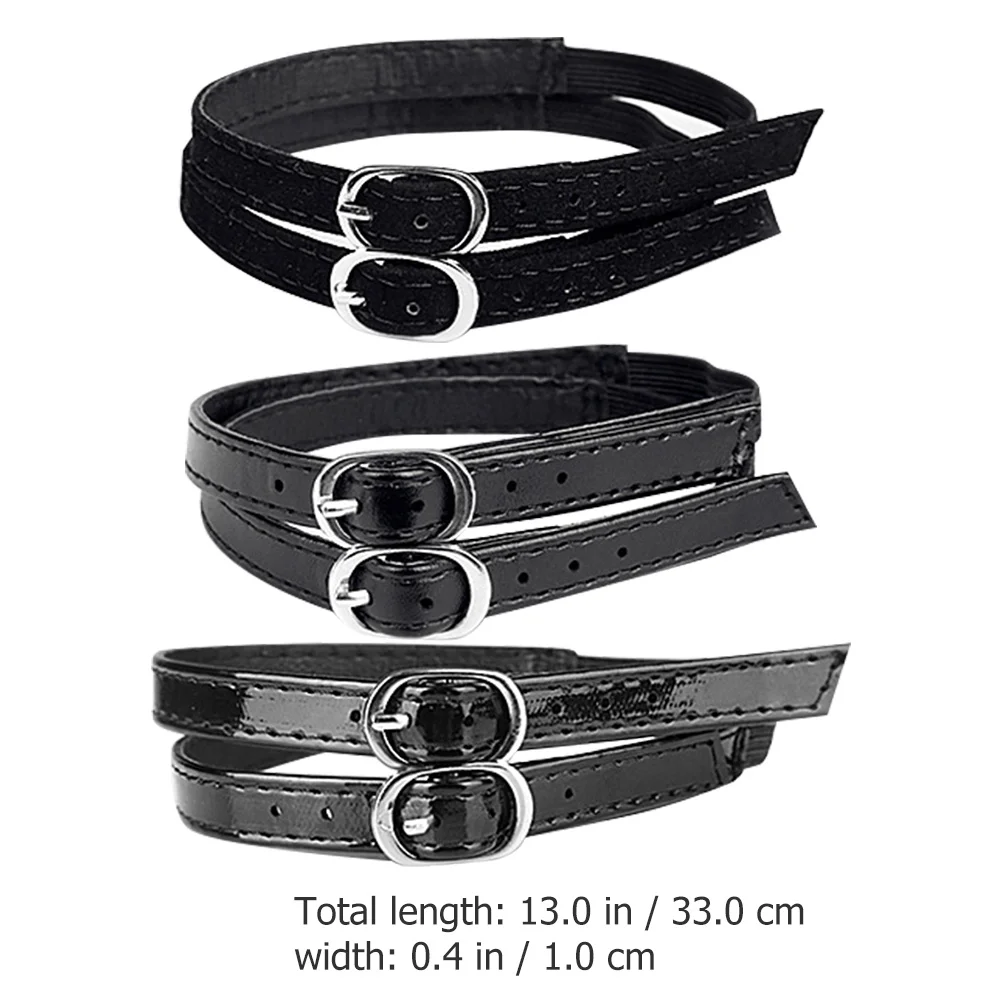 3 أزواج قابل للتعديل الاستخدام اليومي كعب الأشرطة تحديد مشبك حزام الحذاء الإناث عالية الكعب العصابات ملحق أحذية الأشرطة للكعب #2