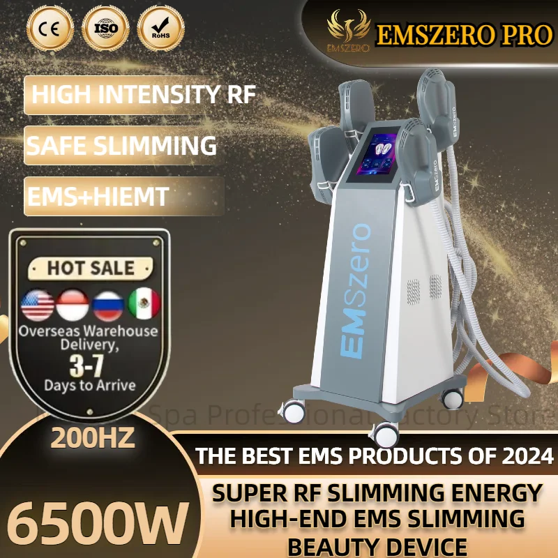 

Nova HI-EMT EMS Body Slimming Machine, Muscle Shaping Machine, Weight, Electromagnetic, Newest, Dls Emszero Neo, 6500W