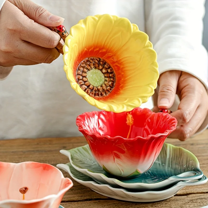 

Goldfulan New Jungle Series Кофейный чайный сервиз Свадебный подарок на новоселье на день рождения оптом