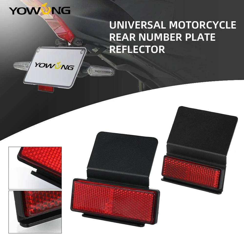 

Universal For Honda CBR600 RR CBR650R CBR600F CB650f CB1000r CB650 R CB650r Motorcycle Rear License Plate Holder Tail Reflector