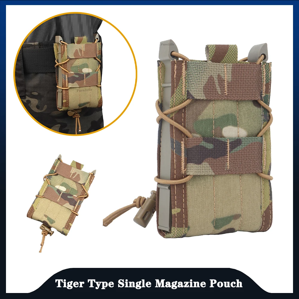 Magazine scaffold pouch fast-release magazine MOLLE Compatible drawstring magazine dump bag/recycling bag universal tactical bag