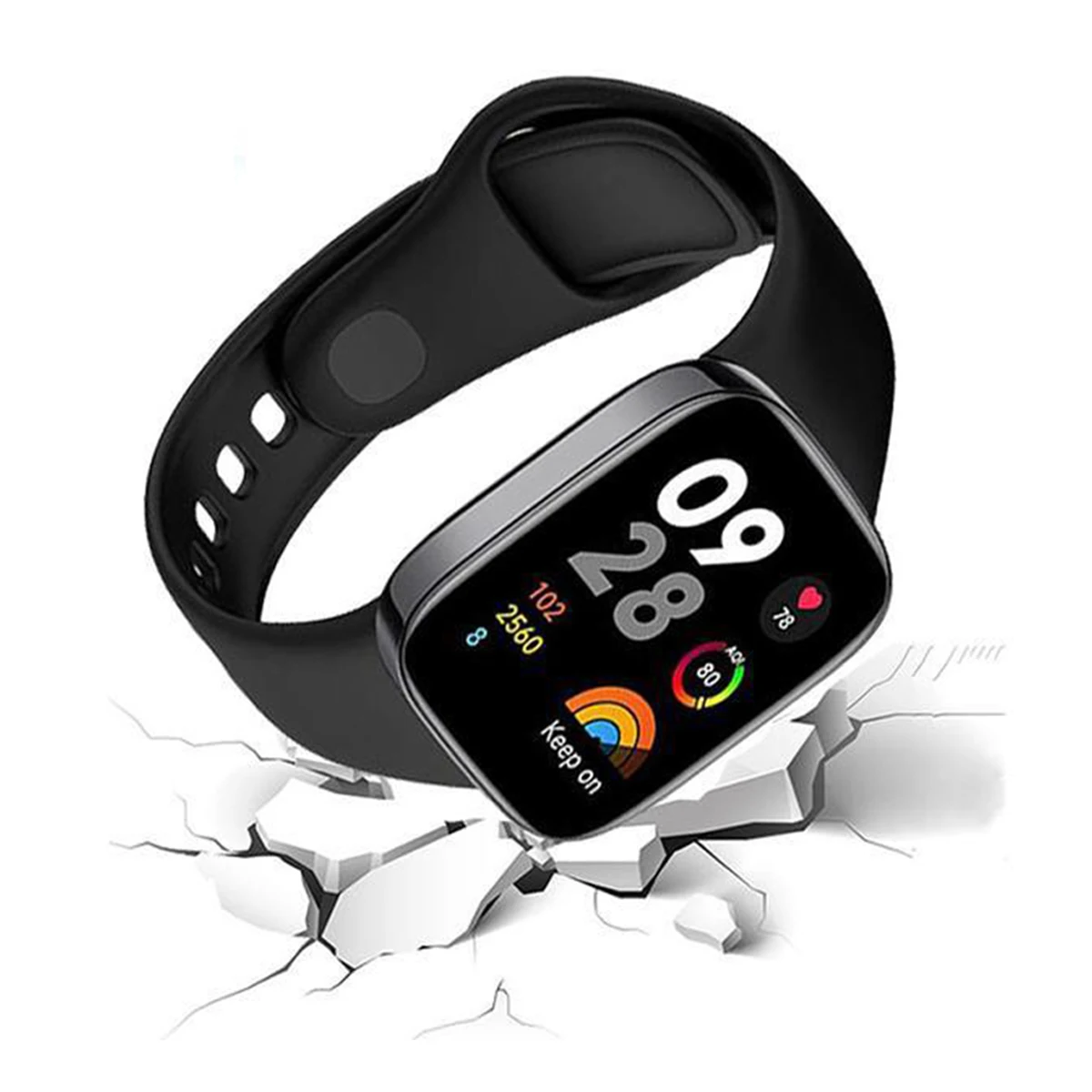 Custodia per Redmi Watch 4 proteggi schermo All in One custodia protettiva in vetro temperato antigraffio copertura per PC accessori per paraurti