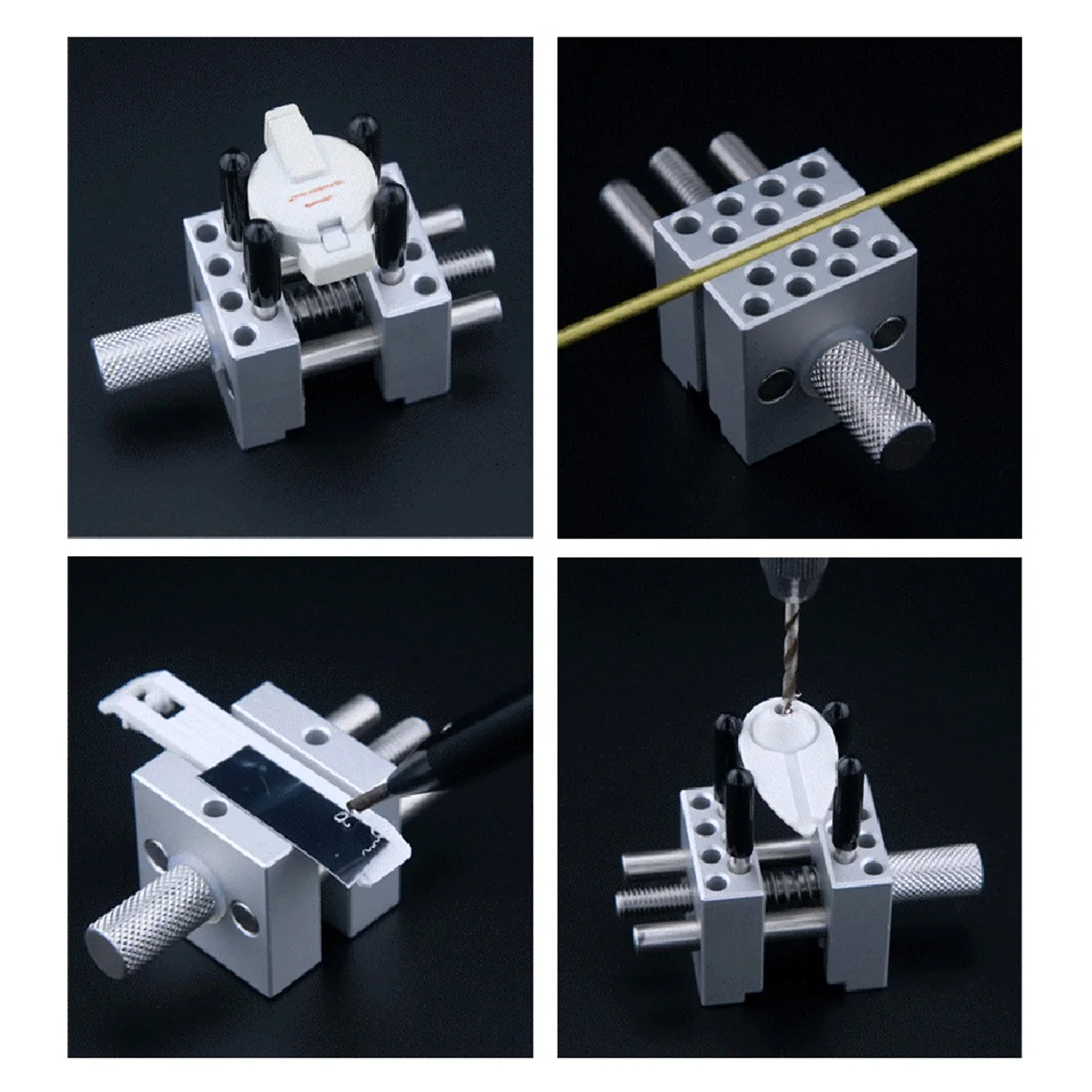 T61C_Metal Vise Fixture Multi-function Clamp Model Making Fixed Jig