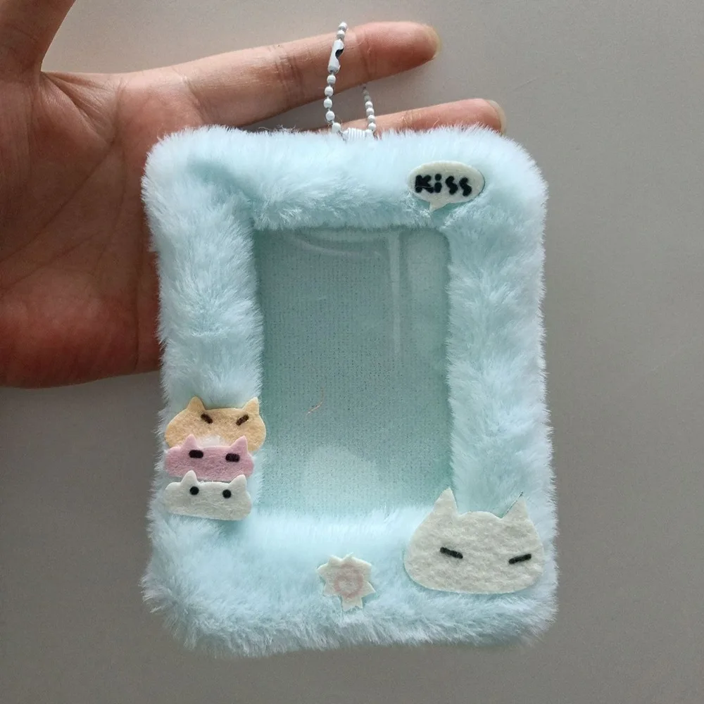 Cartoon Multifunctional Photocard Case Big Eared Rabbit/Border Collie Rabbit/Dog/Cat Card Case Cards Sleeve Students