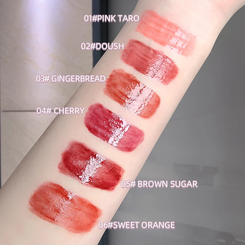 6 Kleuren Spiegel Lippenstift Lip Glazuur Lipgloss Waterdichte Sexy Langdurige Koreaanse Cosmetica Labiaal Mate Larga Duracion Lip Make-Up