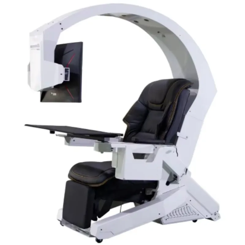 Komfort-Gaming-Cockpit mit Massage für Multi-Monitor Typ 320