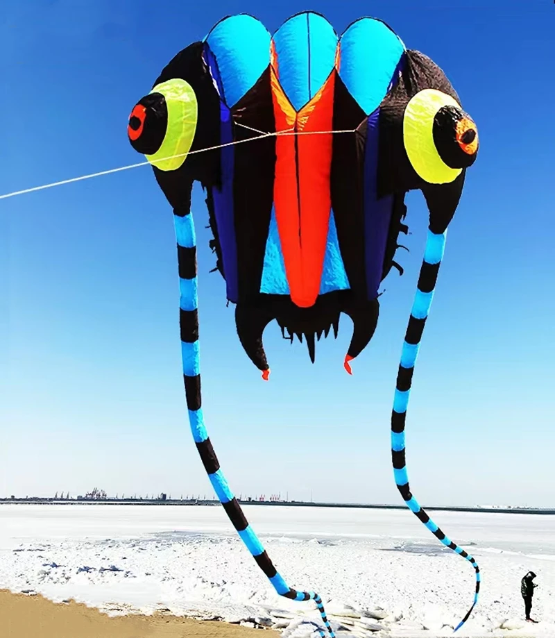 Grote trilobites vliegeren voor volwassenen vliegers opblaasbare professionele vliegers octopus vlieger wind vliegers Vliegend speelgoed bolator grote vlieger