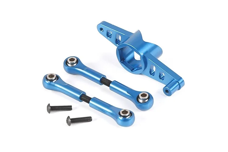 Obróbka CNC Podwójny mechanizm serwomechanizmu układu kierowniczego Pasuje do 1/5 ROFUN LT LOSI 5IVE-T DTT