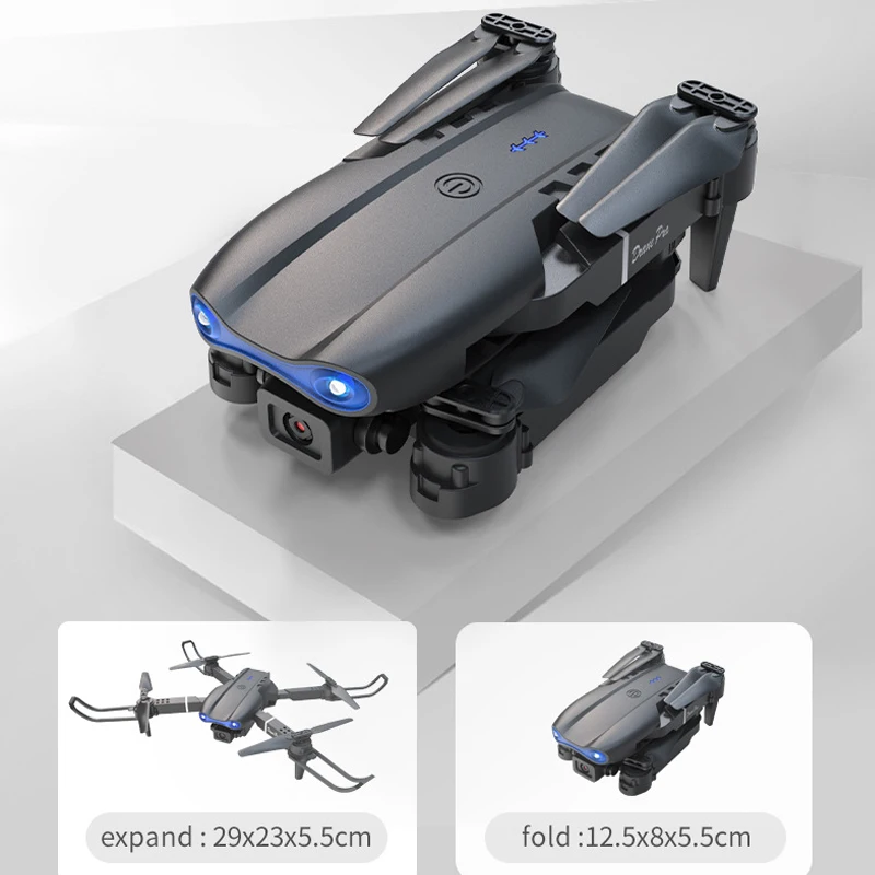 Cámara 4K Fotografía aérea Avión plegable con control remoto, Drones cuadricópteros, juguetes voladores para niños/adolescentes/adultos, XT148