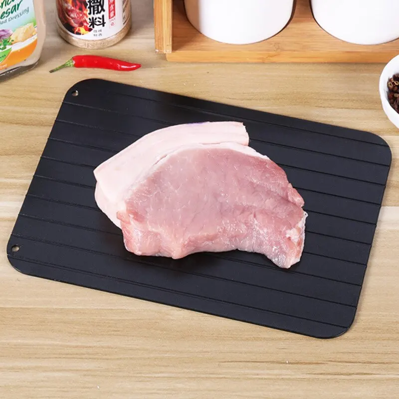 Food Rapid Thawing BoardCreative Meat Cutting BoardHome Steak Seafood Melting Ice Thawing Plate Thawing Artifact