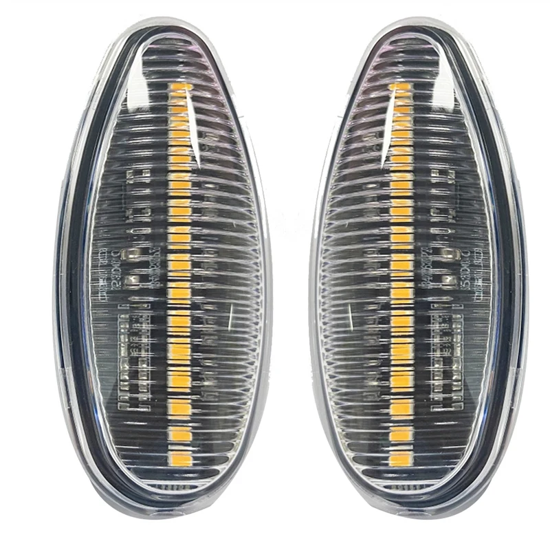 Car LED Front Side Marker Lights Turn Signal Blinker Light For Mitsubishi Lancer Mk7 Galant Pajero MR522027