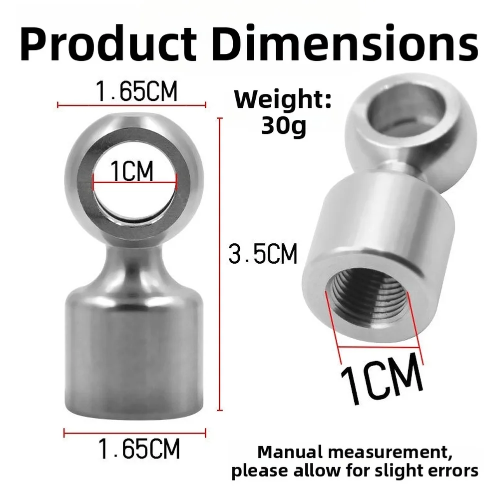 

Mounting Fitting Motorcycle Adapter Compact Design Easy Installation 304 Stainless Steel Threaded Connection For Caliper