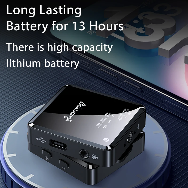 SX39 무선 라발리에 마이크, 라이브 방송, 라디오 녹음, 휴대용 소음 감소, DSLR 캠코더, 스마트폰 태블릿용