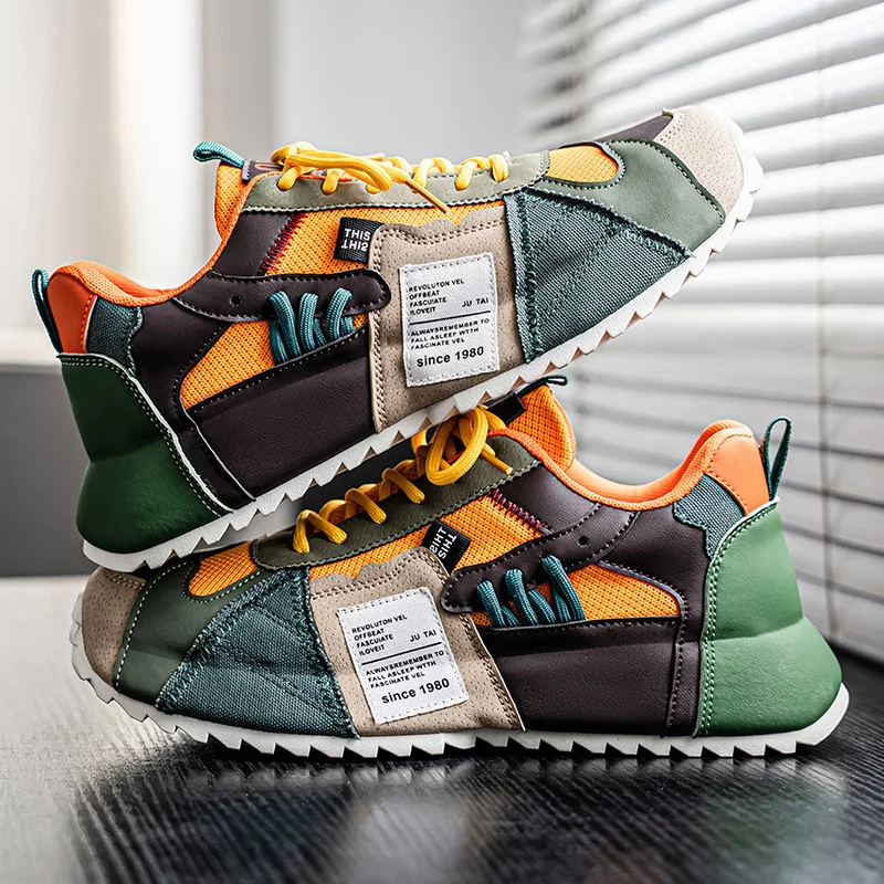 أحذية ELUVA الرجالية الرياضية كاجوال للمشي، غير قابلة للانزلاق، مريحة ومسامية، أحذية رياضية للجري للرجال والرياضات الخارجية #5