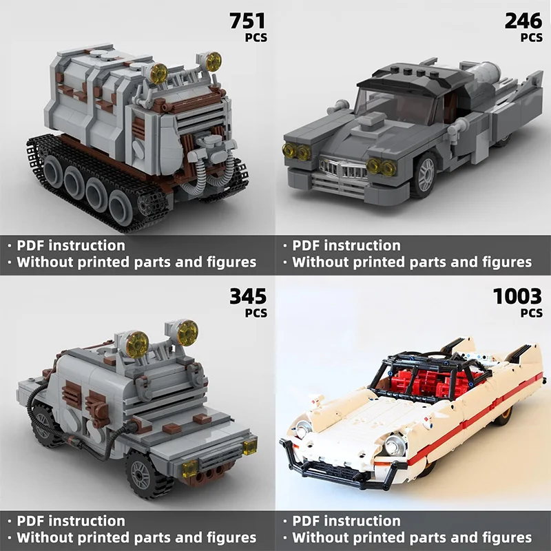

Falowt！limited-time sale with super discounts Classic car tank building bricks, Complex retro convertible models