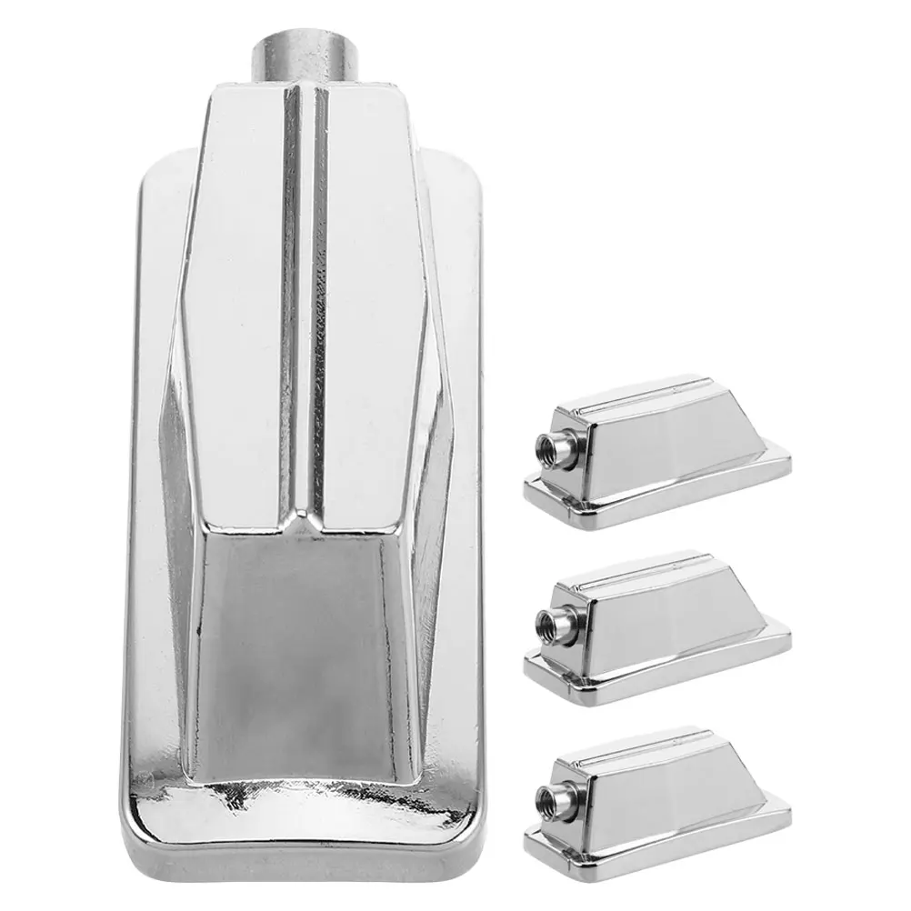 

4pcs Accessories Silver Metal Parts for Set Replacement Snare Drum Replacement Jazz Drum Lug Percussion Instruments