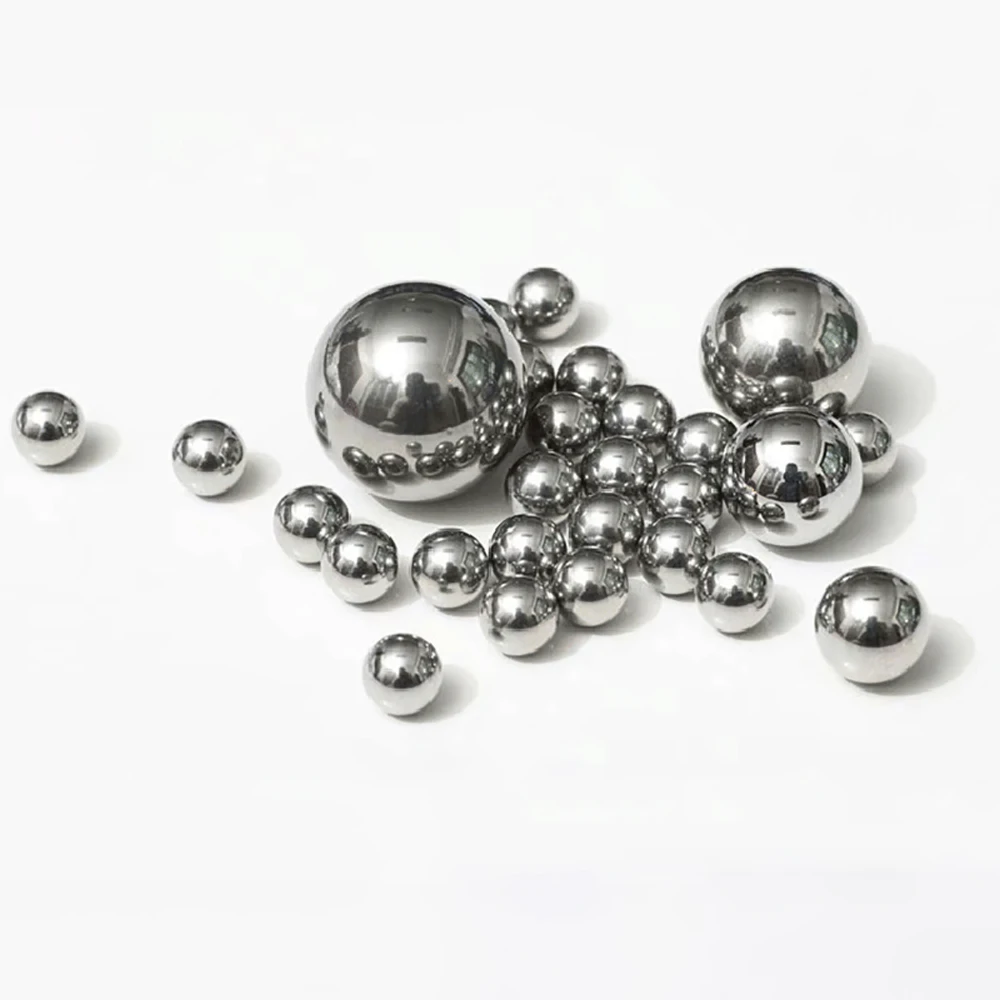 50-500Pcs Q235 Solid Iron Balls 1mm--8mm Steel Ball Gcr15 Grade Precision Ball