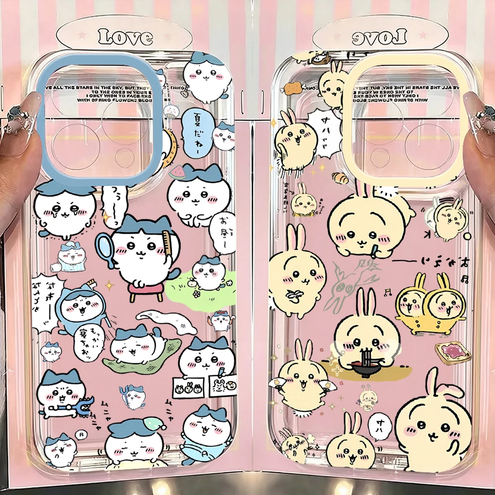 Cute C-Chiikawazs Phone Case For Samsung Galaxy A27 A37 A57 A16 A07 A17 A36 A26 A56 A55 A35 A25 A15 A05s A54 A24 A14 A06 4G 5G