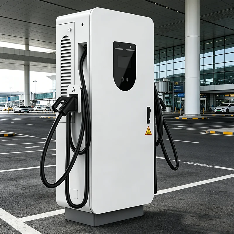 200kW CCS Combo2 EV Charger, TUV Approved DC Fast Charging Station for Retail Complex