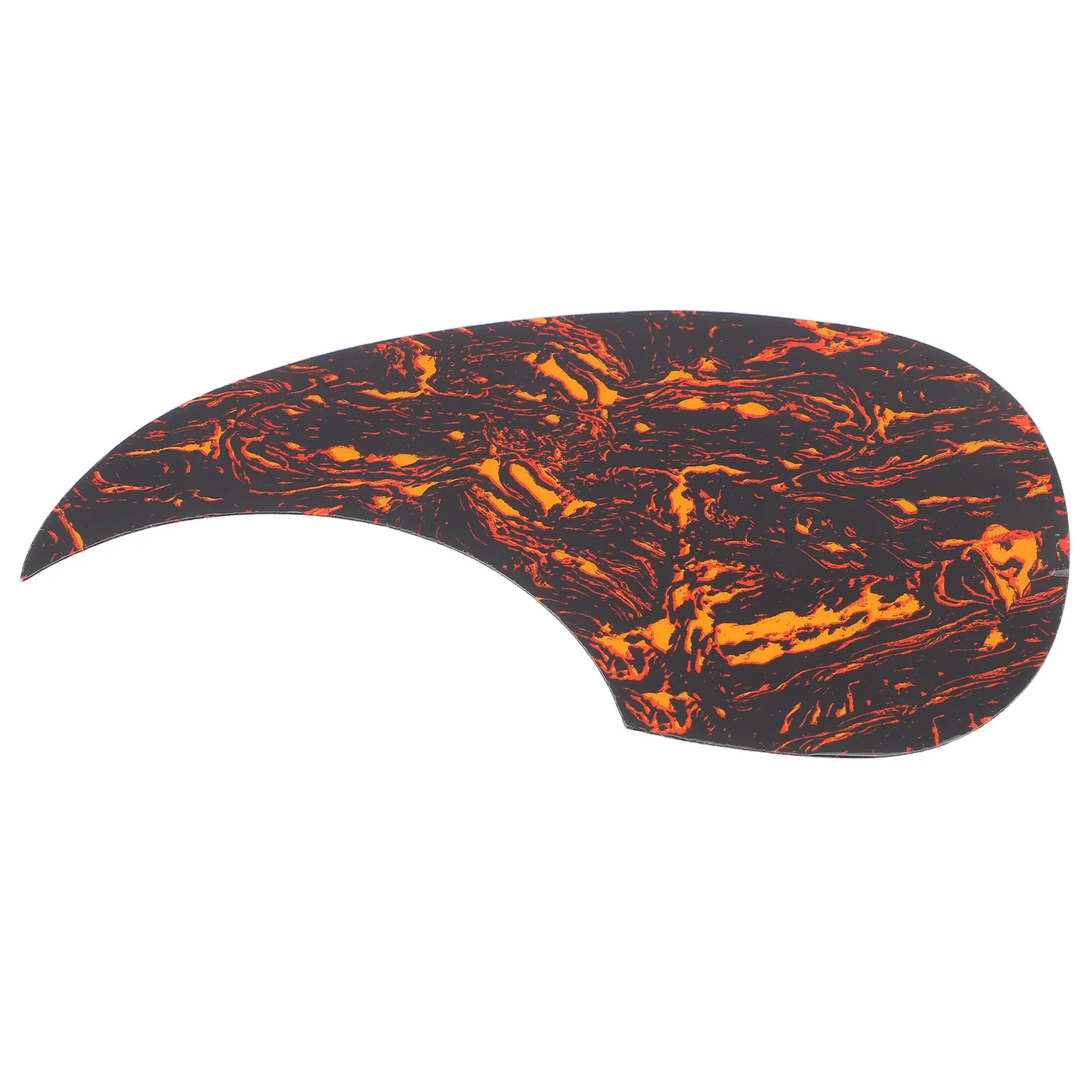 

1Pcs Guitar Pickguard Acoustic Self-Adhesive Replacement Guard Plate 128mm Anti-Scratch Protective Guitar Accessories