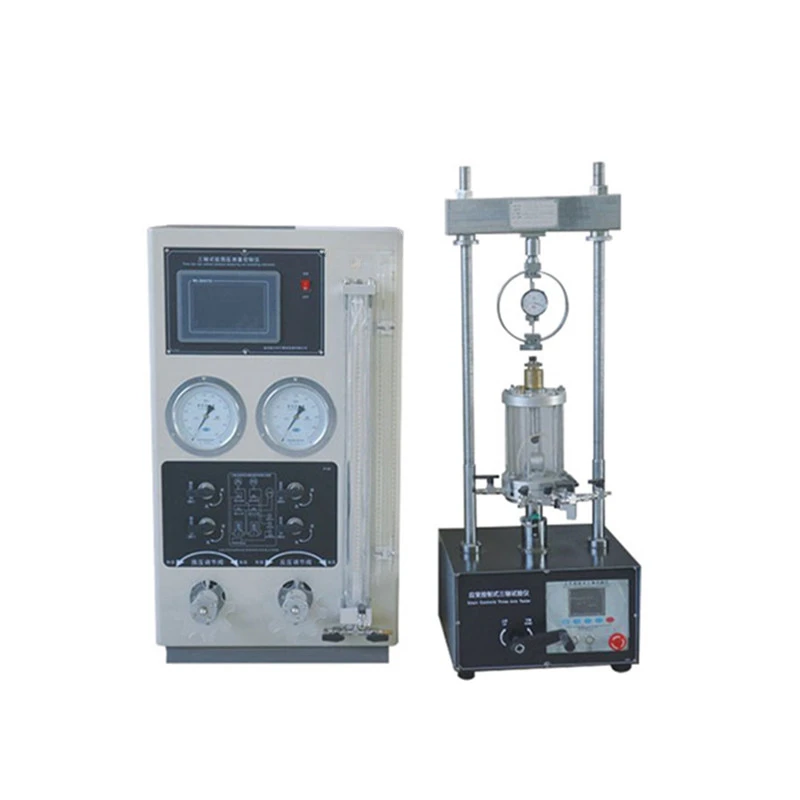 Compression Test Triaxial Test Apparatus Soil Triaxial Testing Machine