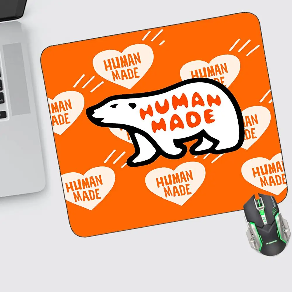 

H-Human M-Made Mouse Pad Small Gaming Accessories Keyboard Computer Offices Desk Mat Pc Gamer Non-slip Rubber Mousepad