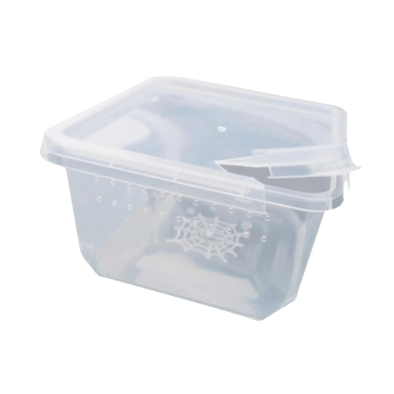 

Коробка для кормления рептилий, пластиковая переноска для мелких животных, клетка для обитания животных, стартовый комплект для скорпиона, скорпионов, хомяка, шелкопряда, жука