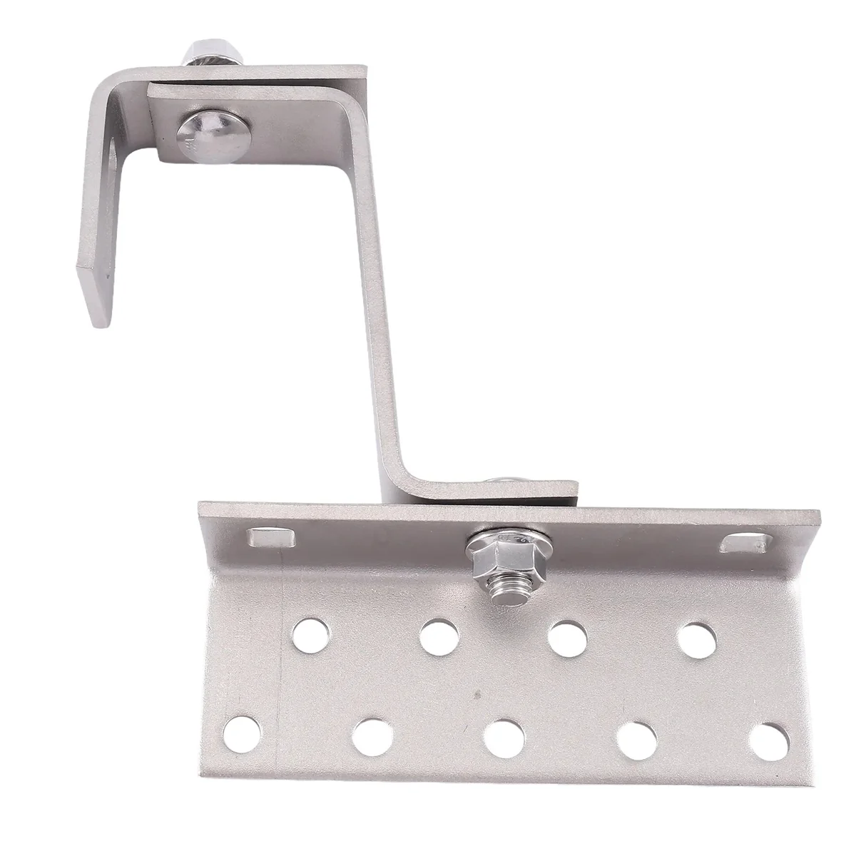 ABIS-Stainless Steel Photovoltaic Mounting Bracket Adjustable Roof Hook 180 Degree Photovoltaic Bracket