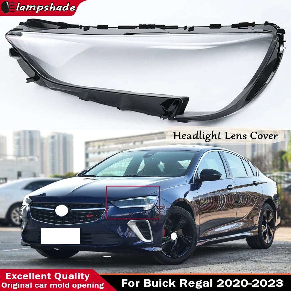 

Car Accessories Headlight Lens Cover For Buick Regal 2020 2021 2022 2023 Headlamp Shell Lampshade Transparent Mask Plexiglass