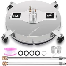 16.5inch Pressure Washer Surface Cleaner Stainless Steel Power Washer 4000PSI 1/4