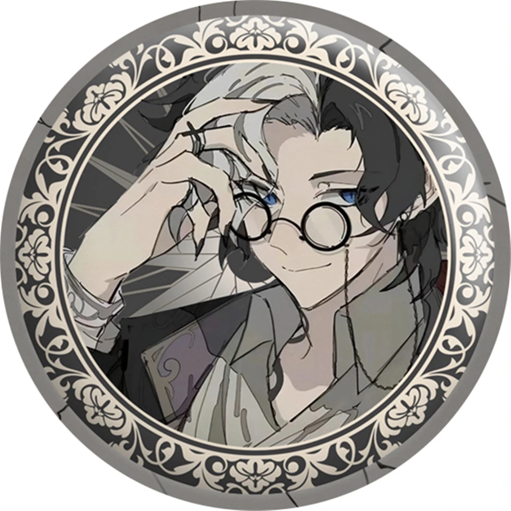 لعبة الهوية الخامس فيونا جيلمان الكاهنة تشى شيى العتيقة ماري الملكة الدموية تأثيري زي شارة دبوس SPTE صفيح بروش #5