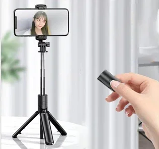 Bluetooth Wireless Selfie Stick Mini Tripod Extendable Monopod Remote Shutter For iPhone Samsung Xiaomi Phone Holder