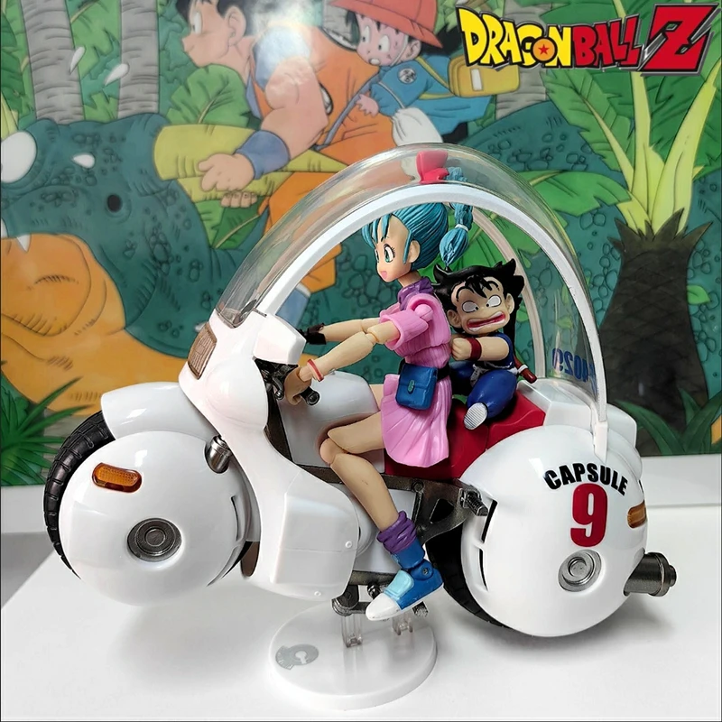 Anime Dragon Ball Figure Bulma Action Figures Son Goku Kawaii Room Decoration Collect Model Toys Kids Children Christmas Gift