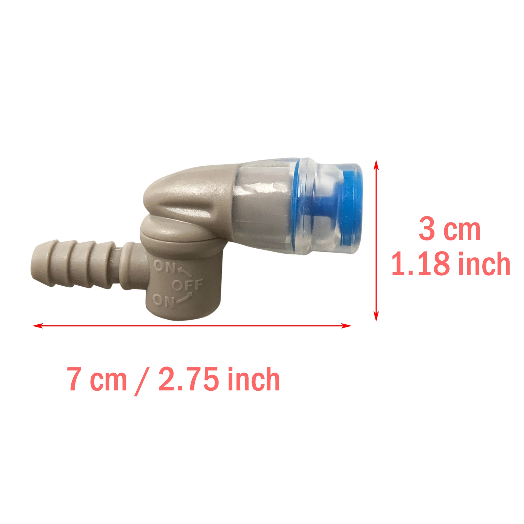 Hydration Bladder Mouthpiece, Outdoor Water Bag Nozzles, Swiver Bite Valve, Cycling Bladder Accessory, 1Pc