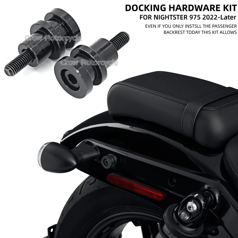 

2022 НОВЫЙ держатель для мотоцикла, комплект стыковочного оборудования для спинки Sissybar для Nightster 975 RH975, комплект стыковочного оборудования для спинки