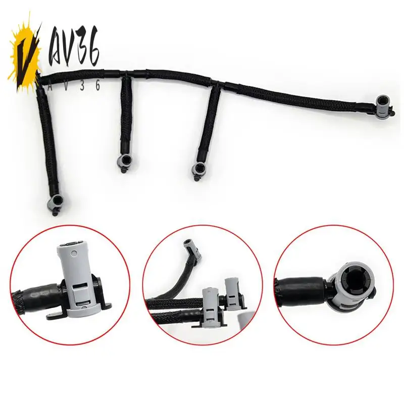 

AV36-Car Fuel Injector Return Pipe For Seat For Skoda For VW For 2017 On 1.6 TDI DGTE 04L130235B
