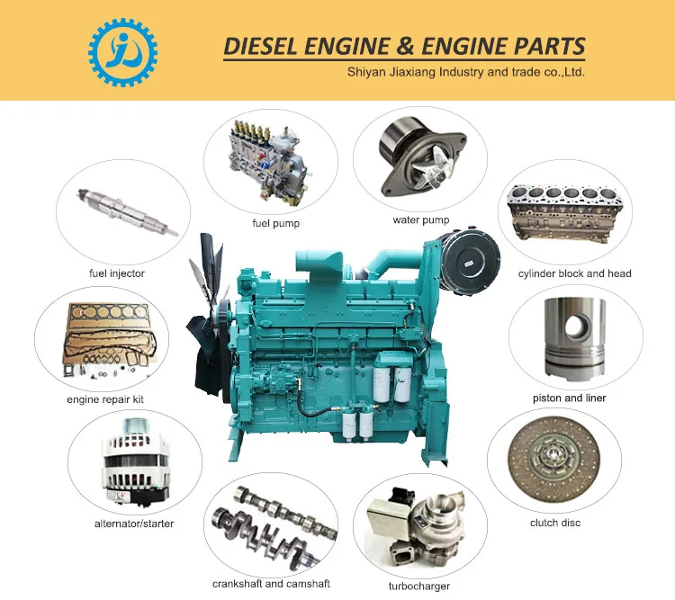 Kit pompa acqua QSK60 parti del motore diesel del camion dell'attrezzatura pesante marina dei macchinari di costruzione mineraria 4376080