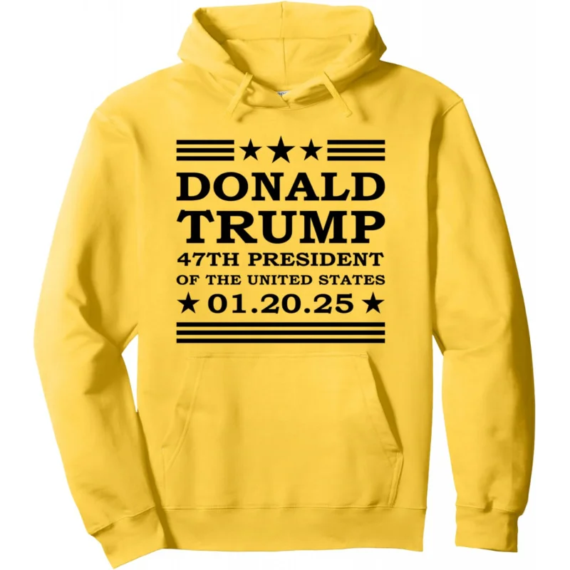 

Donald Trump 2025 inauguration men's top hooded sweatshirt