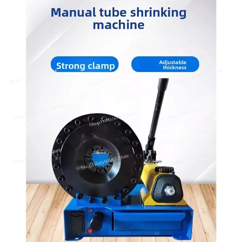 Portable Small Manual Hydraulic Pipe Crimper – Multi-Use Tube Swaging Machine for Steel, Oil & Brake Pipes