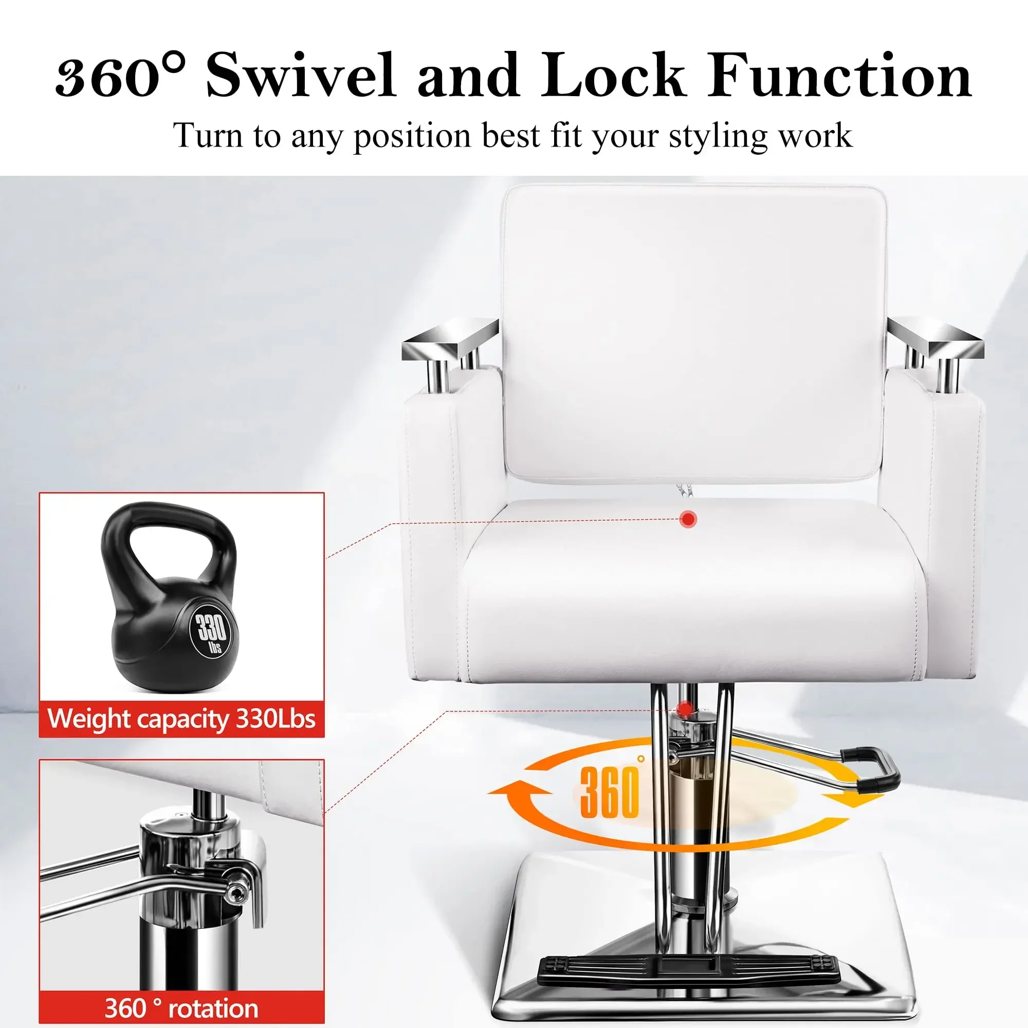 Chaise Baasha, chaise violette pour cheveux élégants, chaise à cheveux