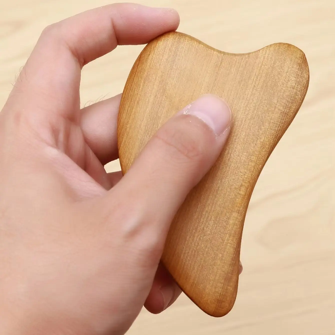 Gua Sha Gesichts werkzeuge Hautpflege-Werkzeuge 1pc Holz Gua Sha Massage brett für Gesicht für Spa Akupunktur Punkt Massage gerät
