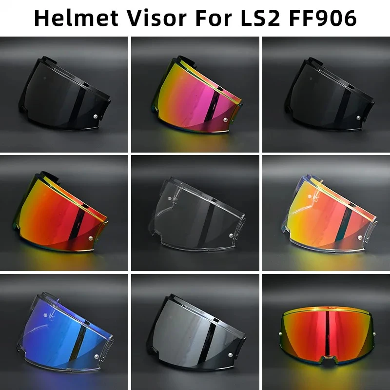 Visors for LS2 FF906 Helmet for LS2 ADVANT flip UP motorcycle helmets replace Lens day and night HD windshield accessories