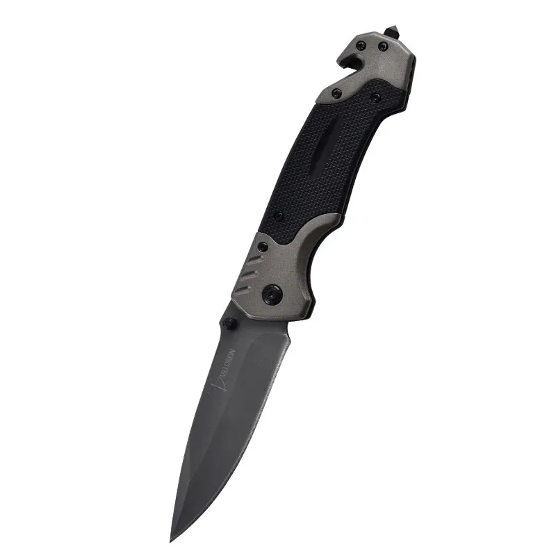 Folding Knife Outdoor Stainless Steel Pocket Knife Carry Folding Knife Fruit Knife Camping Portable High Hardness Sharpness