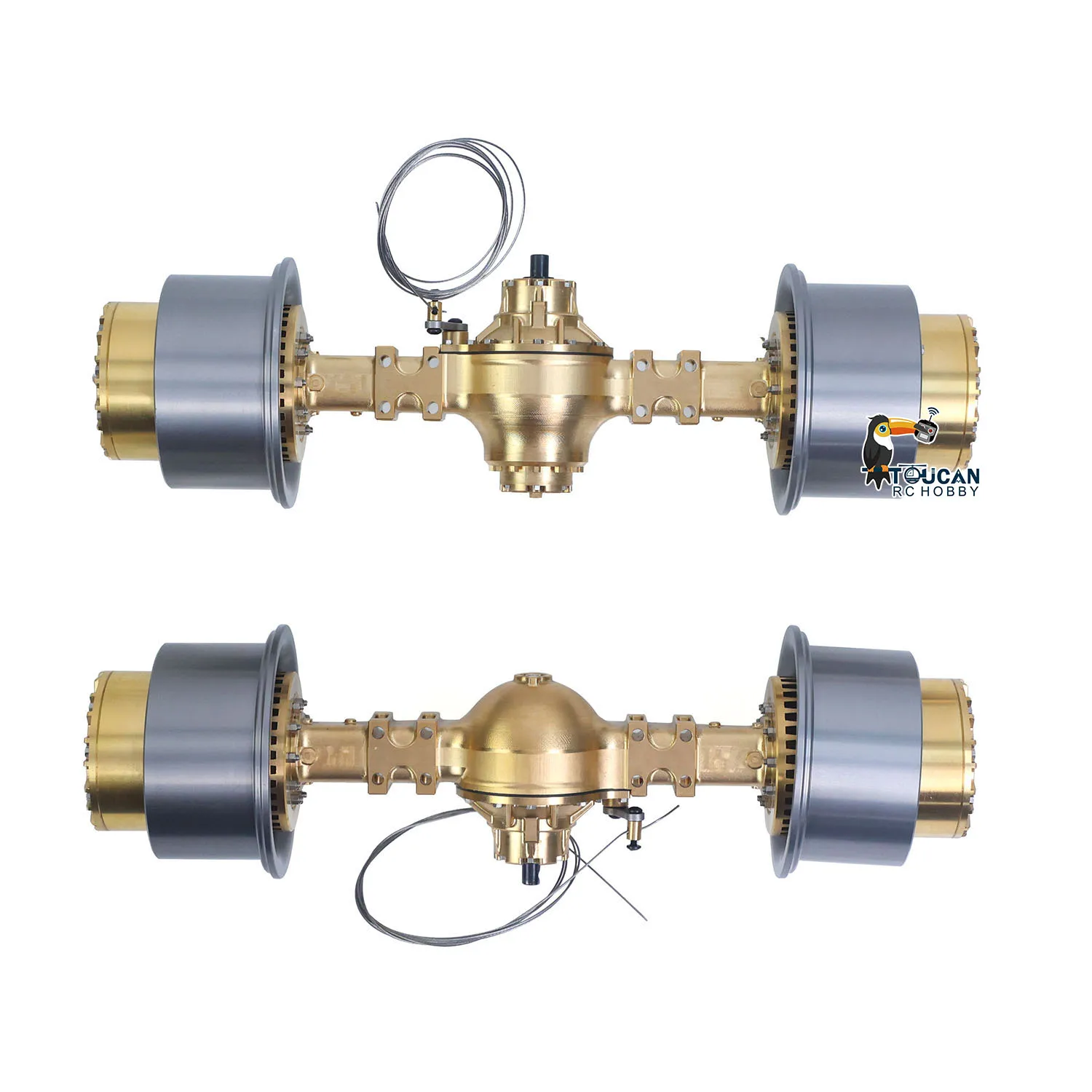 

1/14 Колесные диски из сплава, боковые редукторные оси, блокировка дифференциала для радиоуправляемых моделей игрушек JDModel, гидравлический погрузчик ZW370, сочлененный самосвал E450C