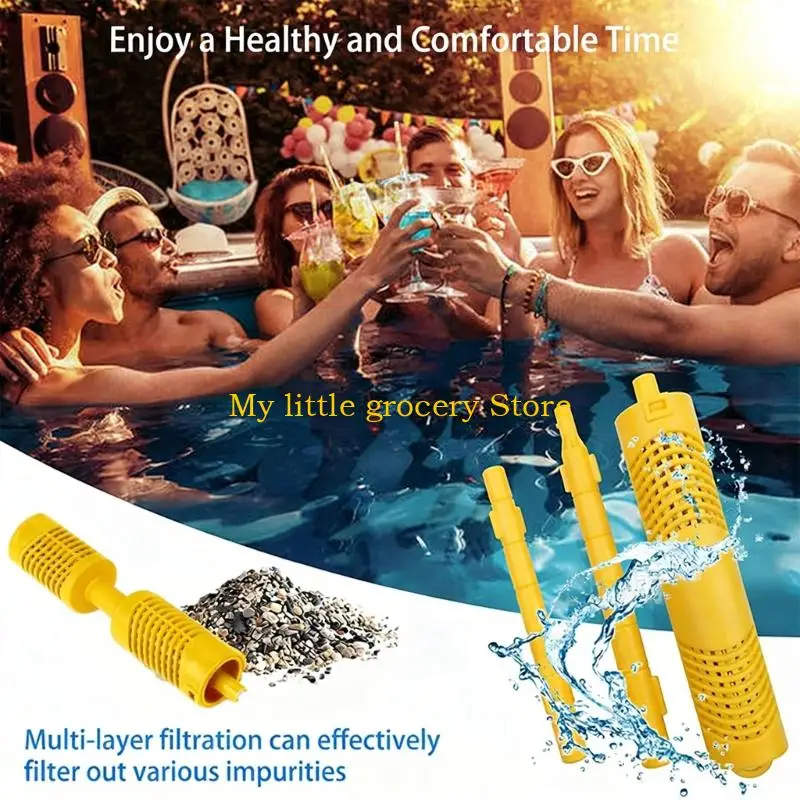 

D5BD Plastic Bath And Swimming Pool Filter Mineral Rod Replacement Effectively